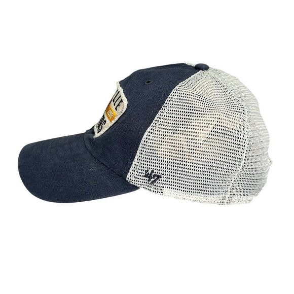 47 Brand Nasville Predators Hat Men's Blue Mesh Snap Back Winter Classic Trucker - Picture 6 of 9